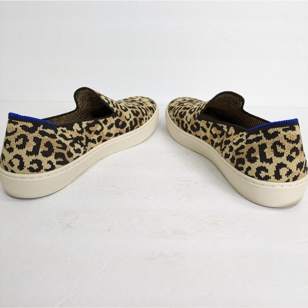 Rothy's The Sneaker Slip On 8 Desert Cat Animal Cheetah Camo Print Limited Print - Picture 5 of 15